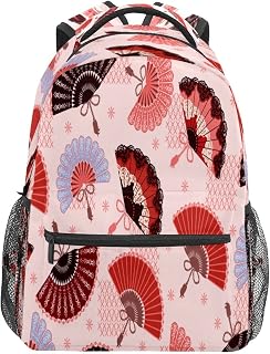 Mochila escolar para meninos e meninas, étnica, exótica, para fãs espanhóis, bolsa de ombro para estudantes, meninos e meninas, leve, durável, bolsa de viagem para trilhas, acampamento, mochila de dia