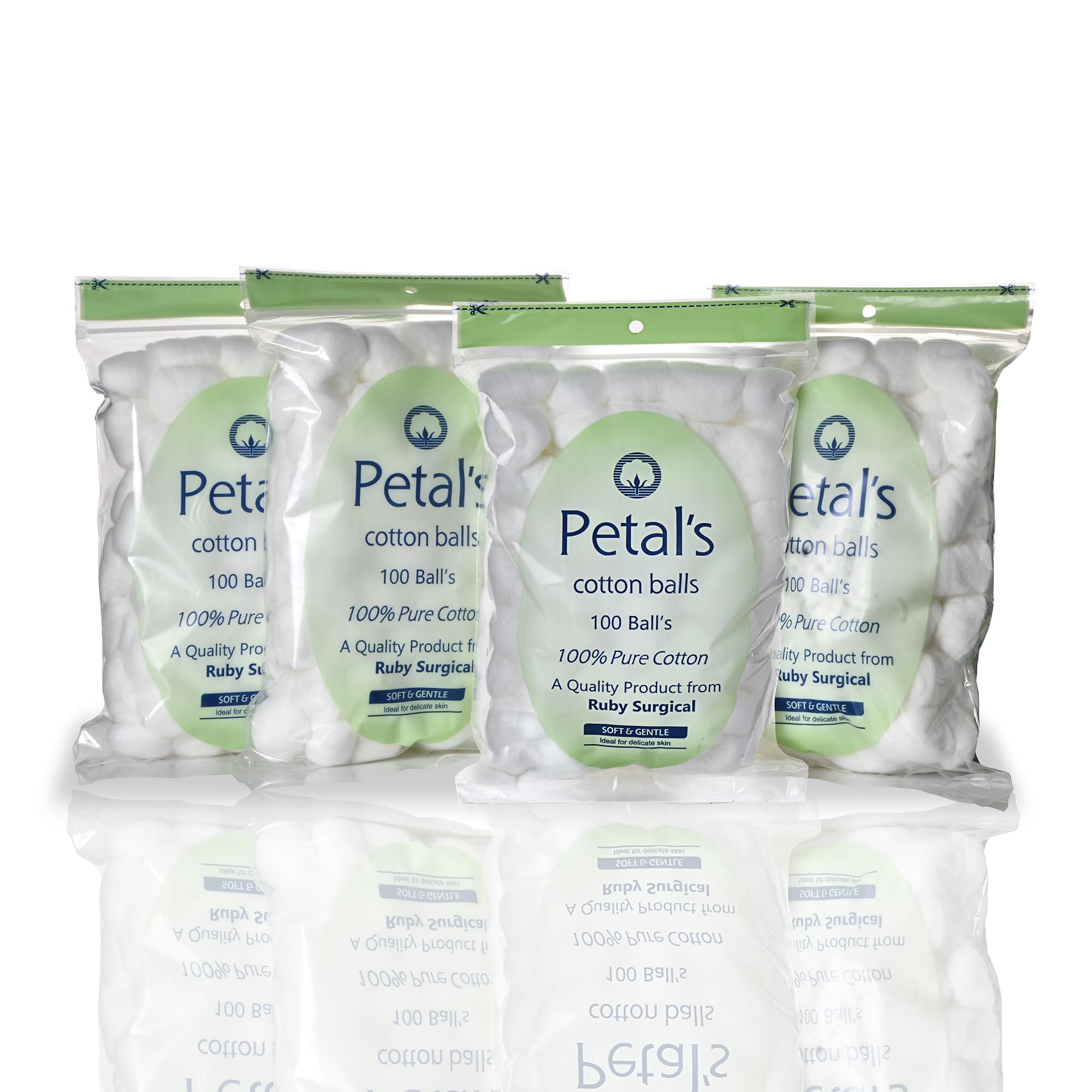 Cotton Balls Petal's,400 Ball's-Pack of 4| Soft & Gentle|100% Pure Cotton| Ideal For Delicate Skin.-image-27