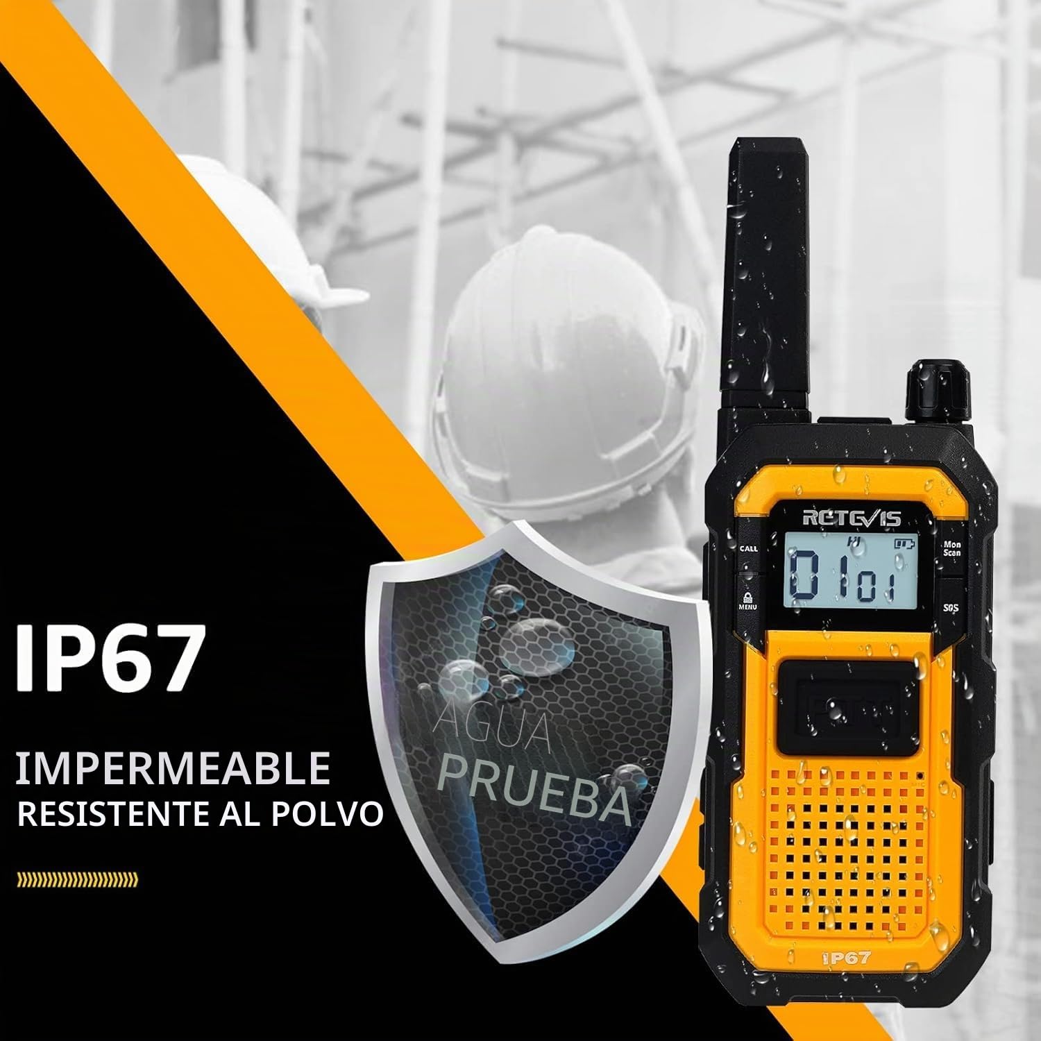 Retevis RB648 Walkie Talkies para Adultoscon, Radio Bidireccional