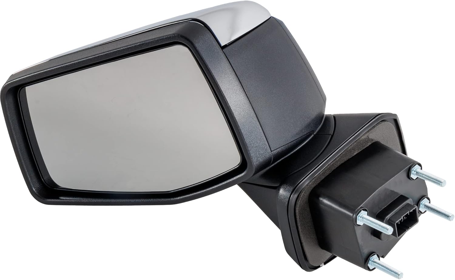 Garage-Pro Driver Side Power Heated Mirror for GMC Sierra 1500 2019-2023 Manual Fold, Blind Spot Mirror for Car, Memory, Puddle Lamp, Auto-Dimming, Chrome, New Body Style