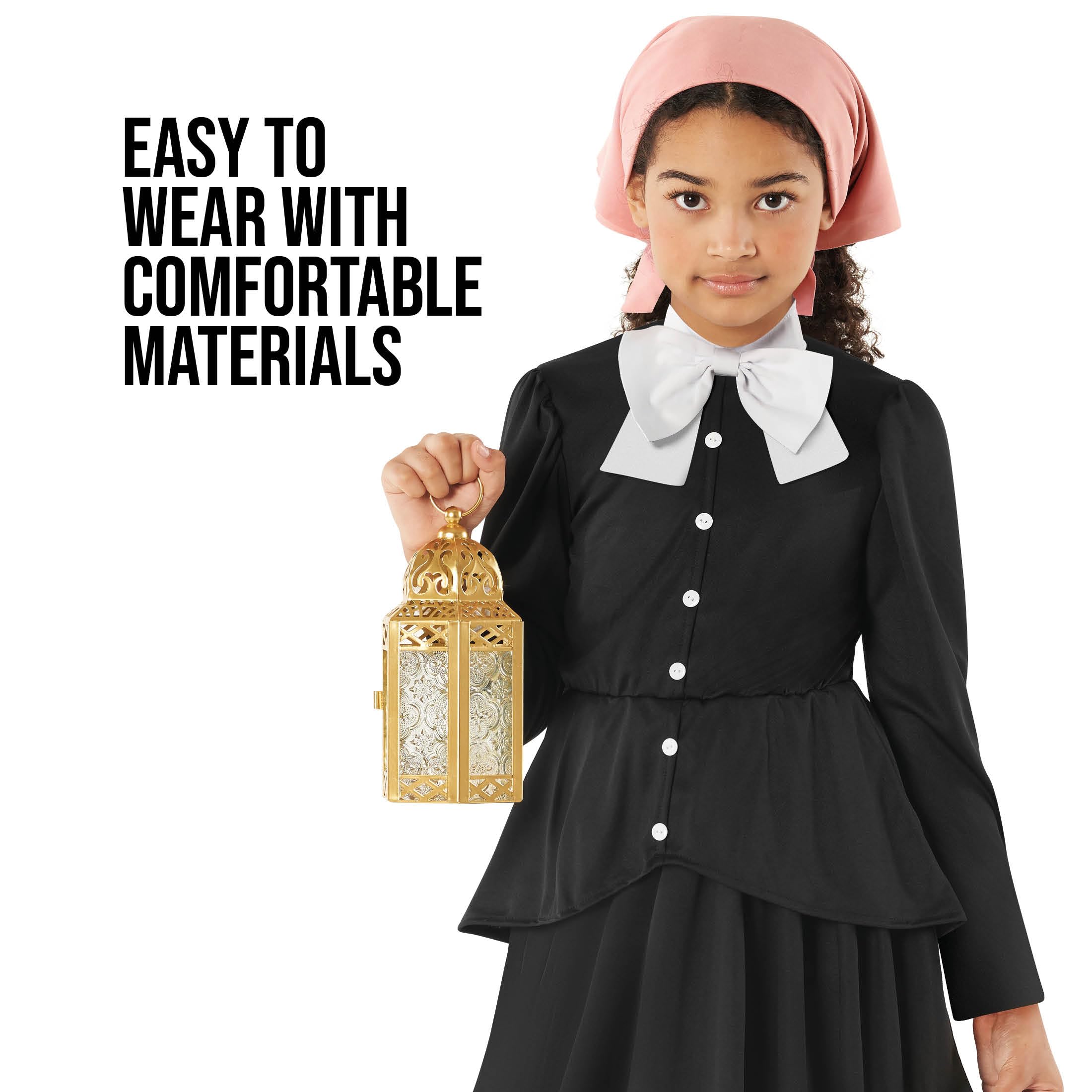 Morph Victorian Costume Girl, Girls Victorian Costume, Great Fire of London Costume, World Book Day Costumes for Girls Small - Image 4