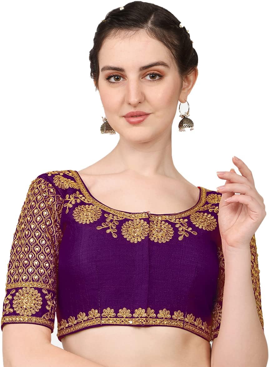 Women's Embroidery Handwork Stone Work Design Bridal Blouse