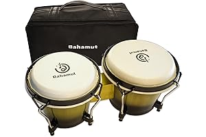 BAHAMUT Bongo Drum Set: Rhythm and Harmony at Your Fingertips