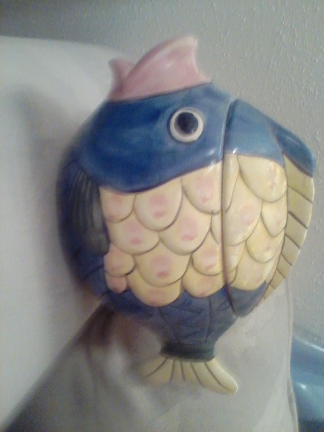 Ceramic Fish Bowl with Lid Everything Else