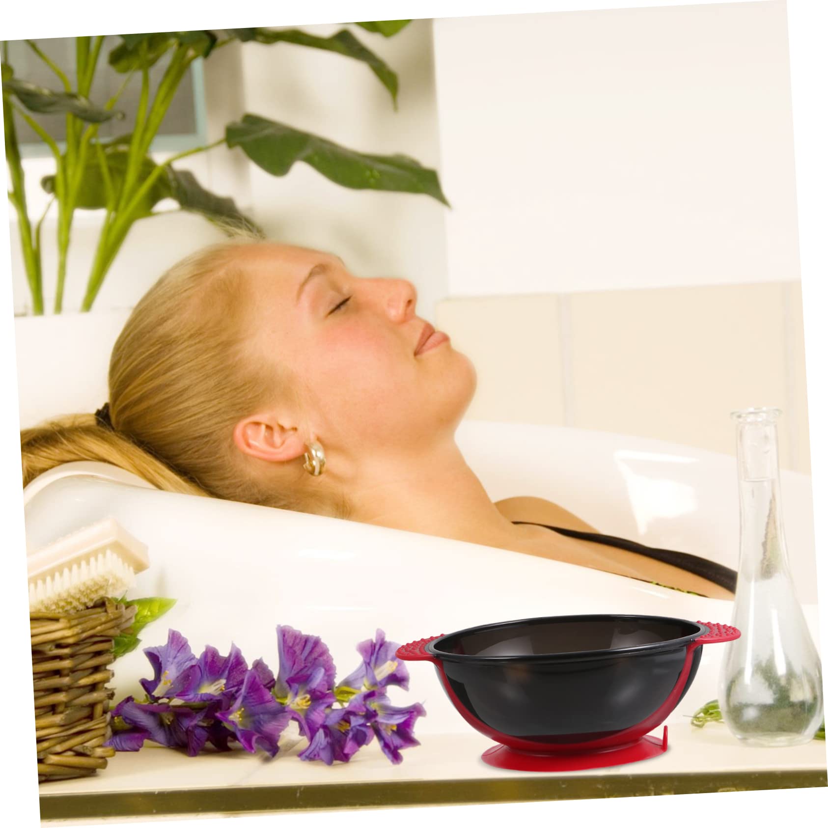 FRCOLOR 3er-sets Haartönungsbecher Färbeschale Bequemer Griff Mini Wiederverwendbar Für Den Einsatz Im Salon Zu Hause Leicht Zu Reinigen 3 Stück X 3