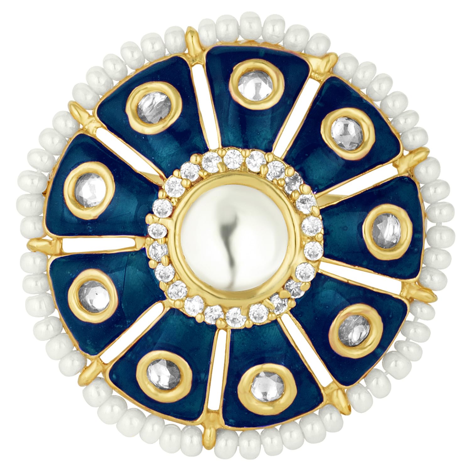 See full amazon price history chart for Peora Traditional Gold Plated Navy Blue Kundan Studded Finger Ring Stylish Fashion Jewellery For Women & Girls, One Size Peora Traditional Gold Plated Navy Blue Kundan Studded Finger Ring Stylish Fashion Jewellery For Women & Girls, One Size (B0BVHKWFTQ) Amazon Price History, Amazon Price Tracker