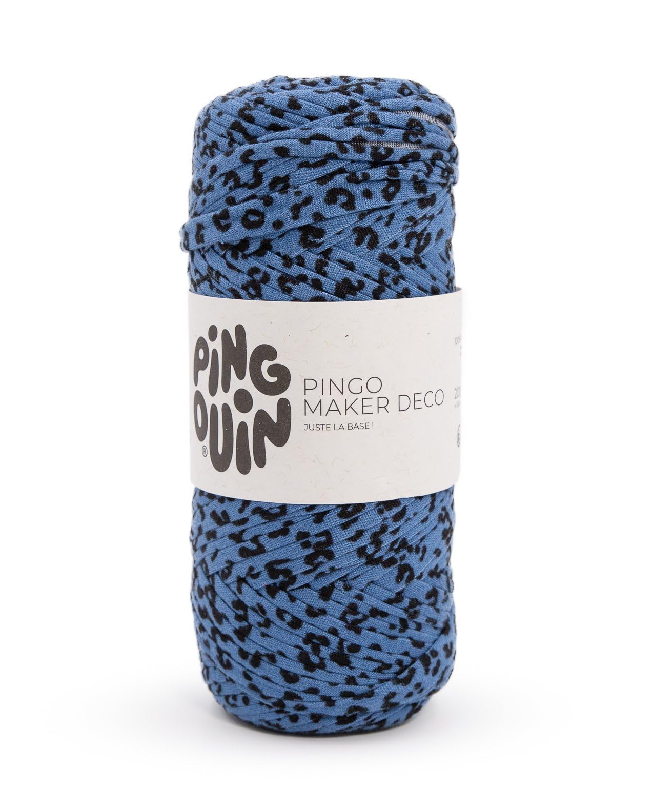 Pingouin - Pelote de Laine Pingo Maker Déco - Laine à Crocheter et à Tricoter - 100% POLYESTER - Aiguille n°6 - Couleur MULTICOLORE