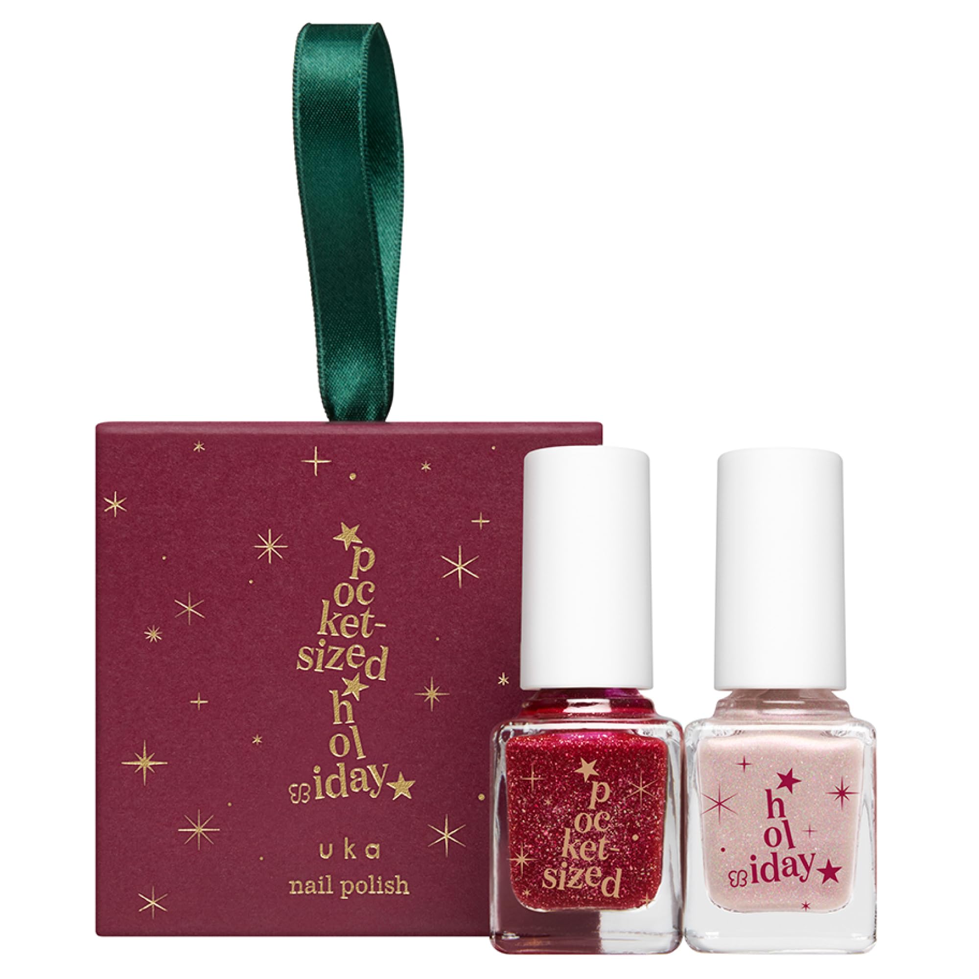 Amazon | uka(ウカ) ネイルポリッシュ ポケットサイズ ホリデー/4ml×2