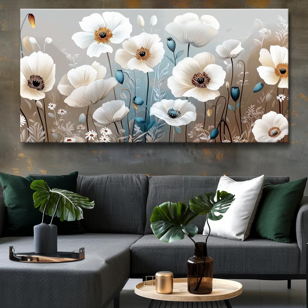 Vibrant Tree of Life Wall Art Colorful Framed Canvas Print for Living Room, Bedroom, Dining Room, or Home Office Modern Ready to Hang Decor,Nature Inspired Home Decoration - 30x60