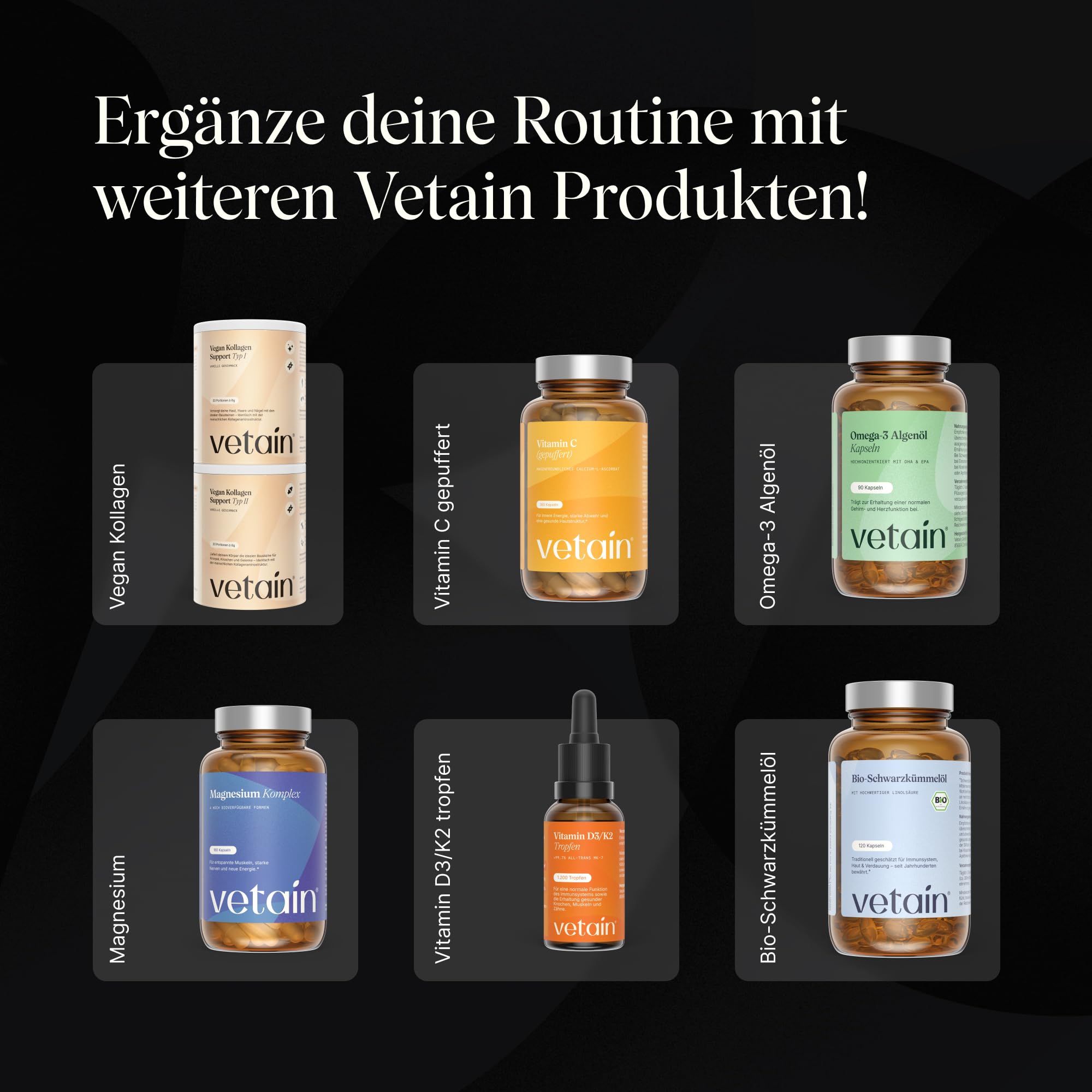 VETAIN Original Himalaya Shilajit - 800 mg - 50% Fulvinsäure & 12% Huminsäure - 120 Kapseln aus Shilajit Extrakt - Hochdosiert, vegan & ohne Zusätze – laborgeprüft & produziert in Deutschland
