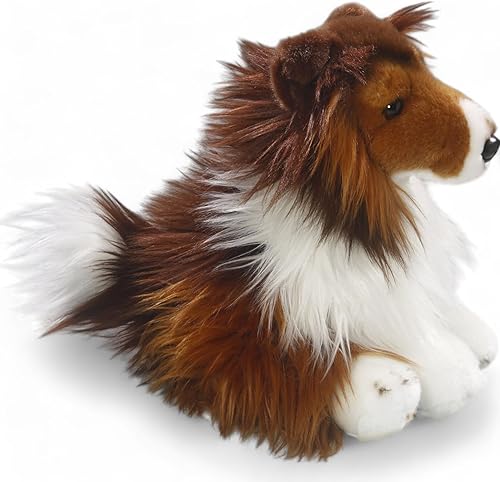 Miniatura 5 de Rough Collie Dog 10 pulgadas, 9.8in, juguete de peluche, juguete suave, animal de peluche 3345