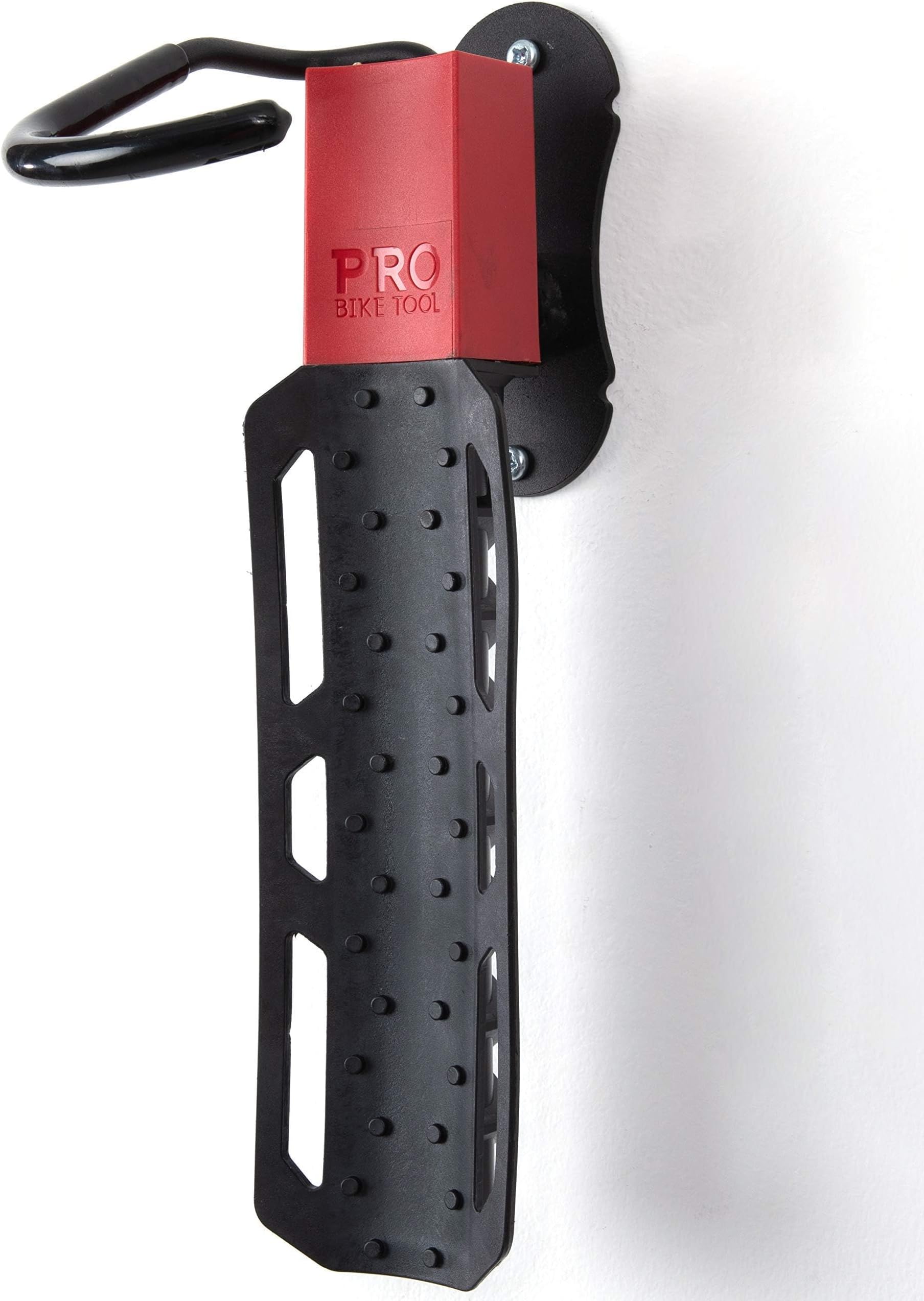 PRO BIKE TOOL Swivel Bike Wall Hanger - Vertical Indoor Storage Mount for 1 Bicycle in Garage or Home - Cycling Rack - Space Saver Holder, Hook for Bicycles (2 Pack)