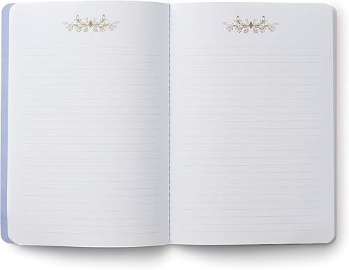 Miniatura 6 de RIFLE PAPER CO. Juego de cuadernos cosidos de hortensias, juego surtido de 3 cuadernos, 64 páginas rayadas con tinta dorada, cubierta de papel de