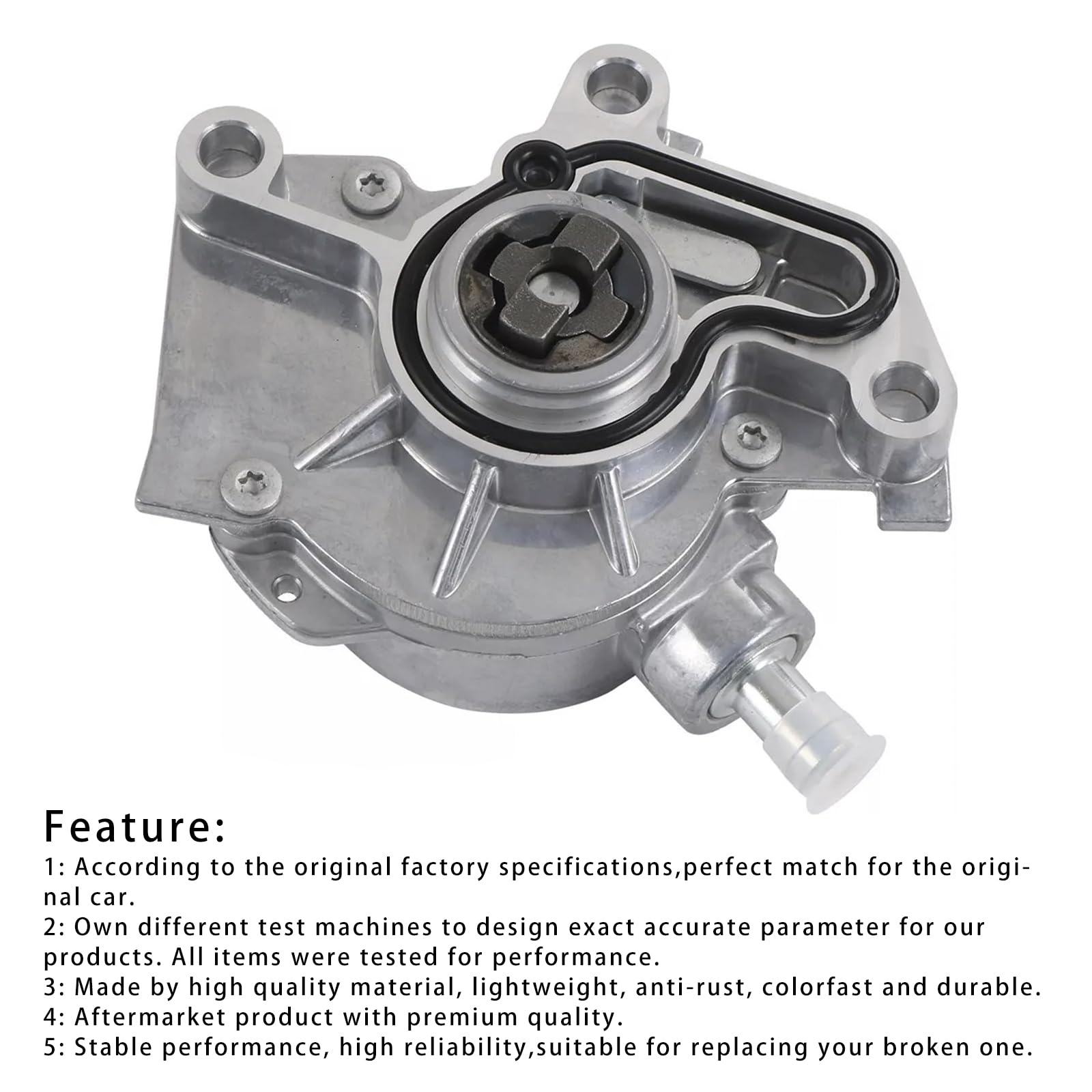 Topteng Vacuum Pump 038145101B Apto para VW Beetle Jetta Golf 1999-2004
