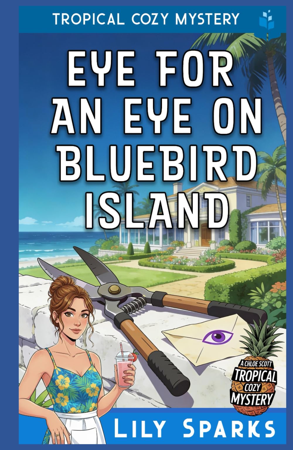 Eye For An Eye on Bluebird Island: Tropical Cozy Mystery (A Chloe Scott Tropical Cozy Mystery)