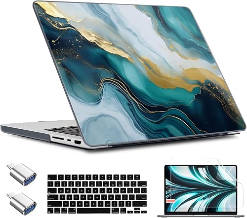 TWOLSKOO for MacBook Pro 16 inch Case M4 A3403 A3186 M3 A2991 M2 A2780 M1 A2485 