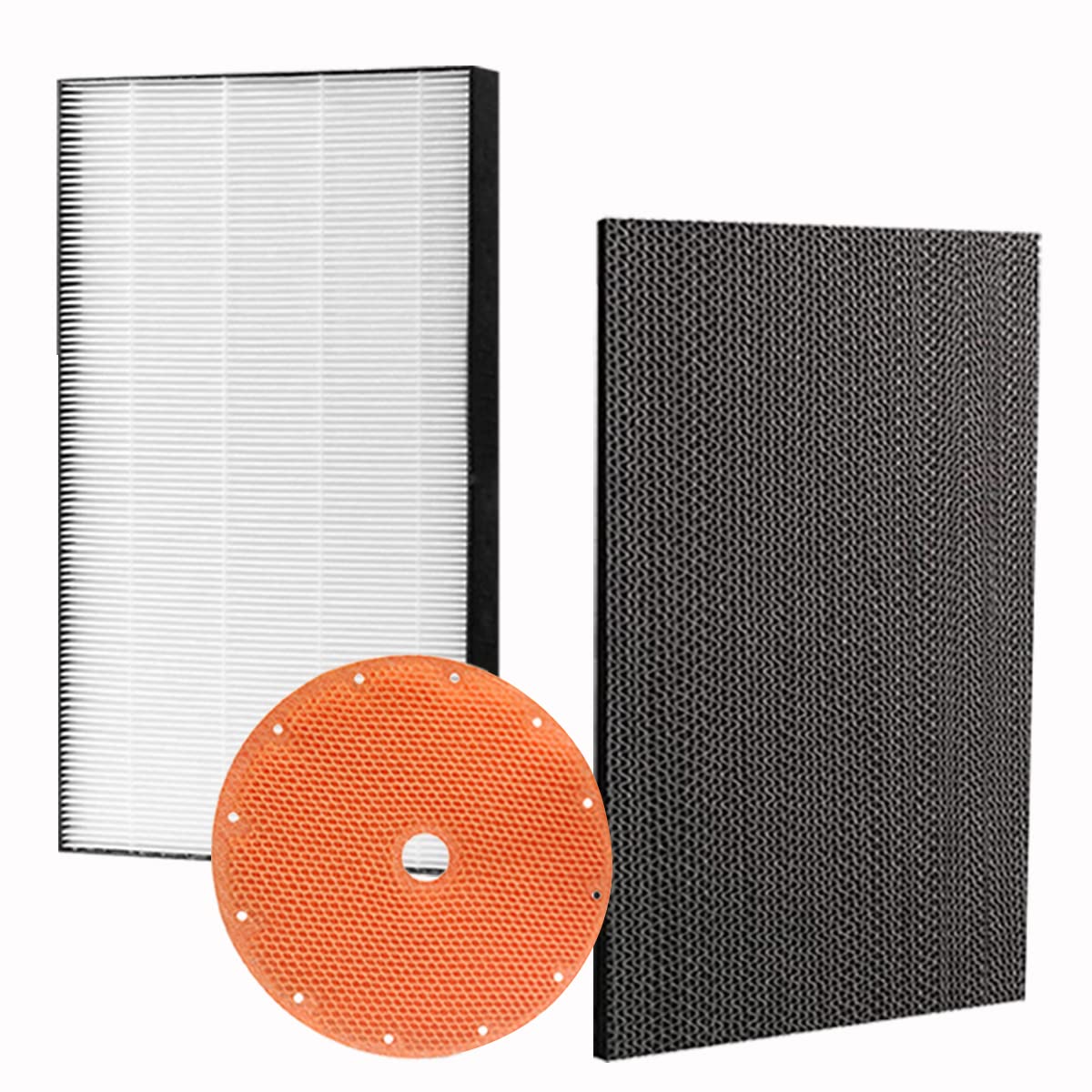 B&A 集塵HEPAフィルター KAFP078A4（1枚） + 脱臭フィルター 2074191（1枚） + 加湿フィルターKNME043B4（1枚） 空気清浄機交換用フィルターセット合計3枚入り 互換品 Amazon.co.jp: B&A 集塵HEPAフィルター KAFP078A4（1枚） + 脱臭