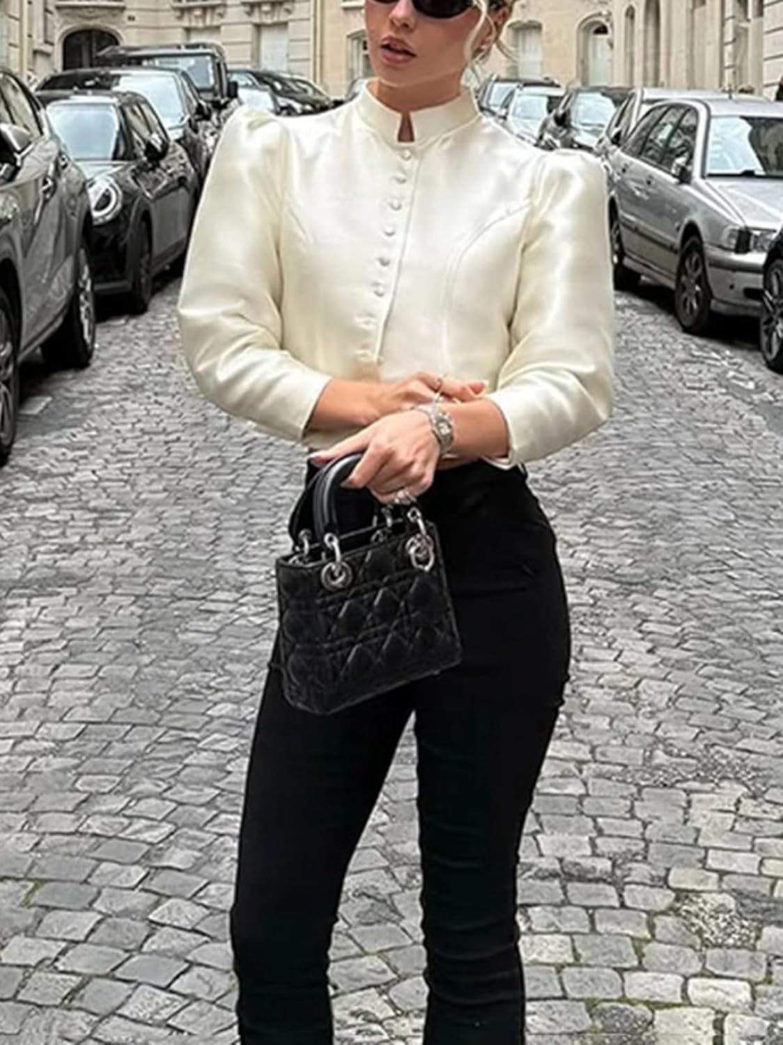 Women Elegant Solid Single Breasted High Street Jacket Coats Party Chic Outwear Coat