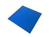 Vista 2 de Cranberry USA CR8166NS Smart Dam, látex sin polvo, sin perfume, azul, tamaño de 6 x 6 pulgadas, paquete de 36