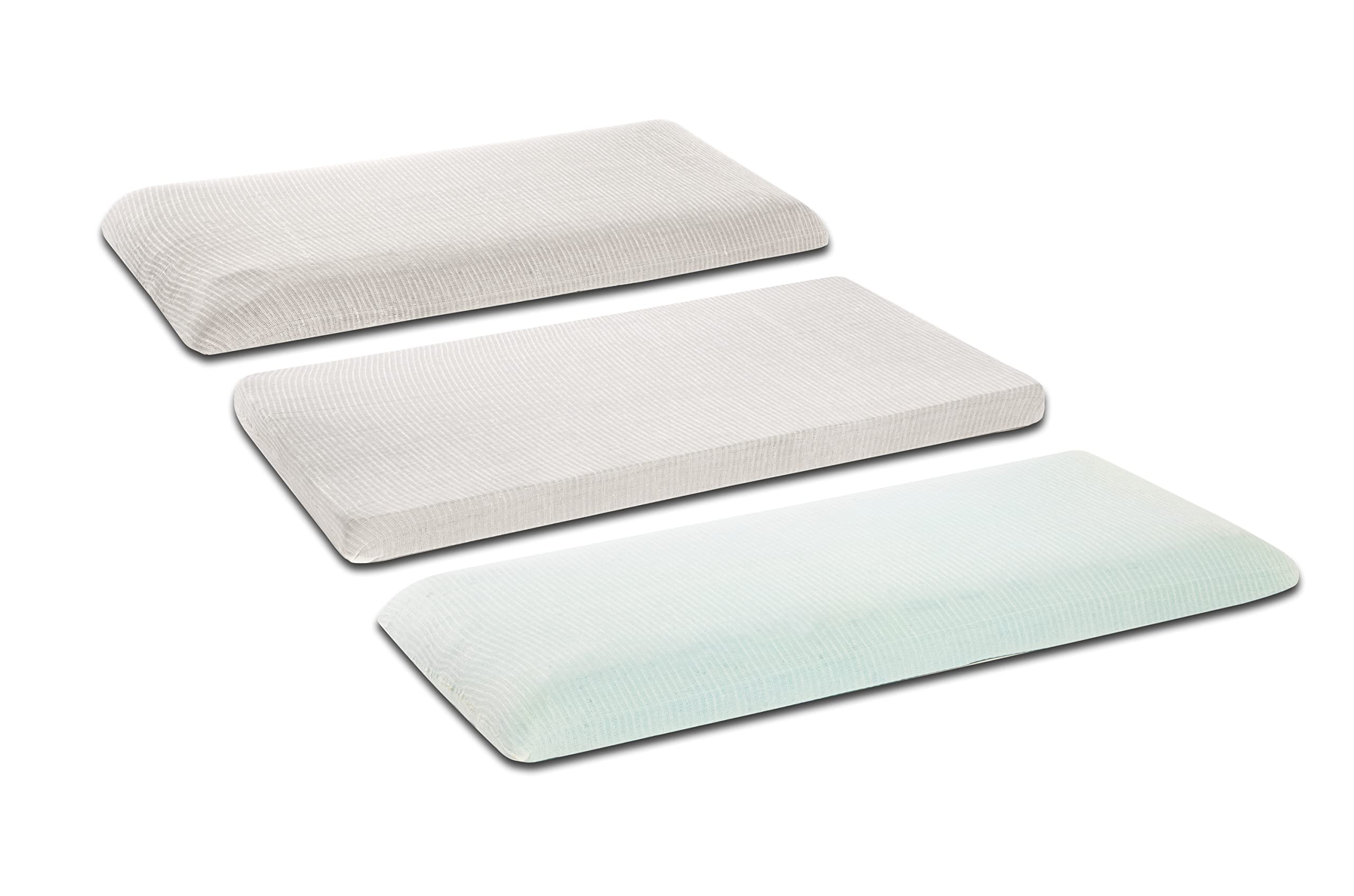 SEASONS - Almohada Viscoelástica Modelo Premium, 70 cm, Multitalla, Almohada Modular Personalizable, Tejido Strech, Doble Funda, Antiácaros y Antibacterias, Fabricado en España