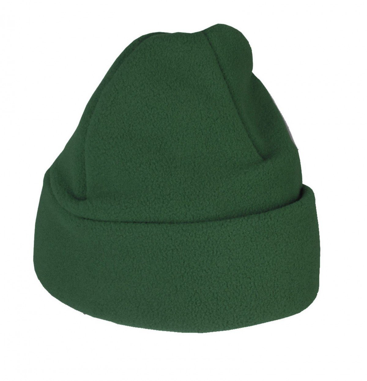 Childs Fleece Hat, Bottle Green, Medium