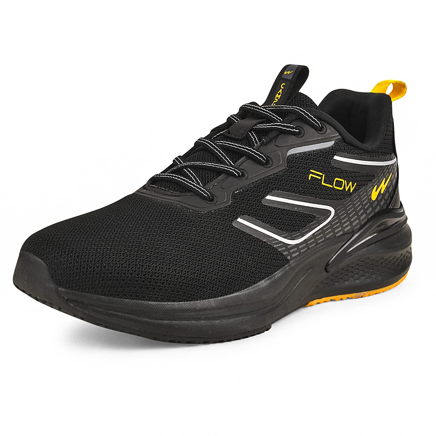 Campus Mens Flow PRO BLK/MSTD Running Shoes - 8UK/India 22G-957 (B0BTLQ81QX) Amazon Price History, Amazon Price Tracker