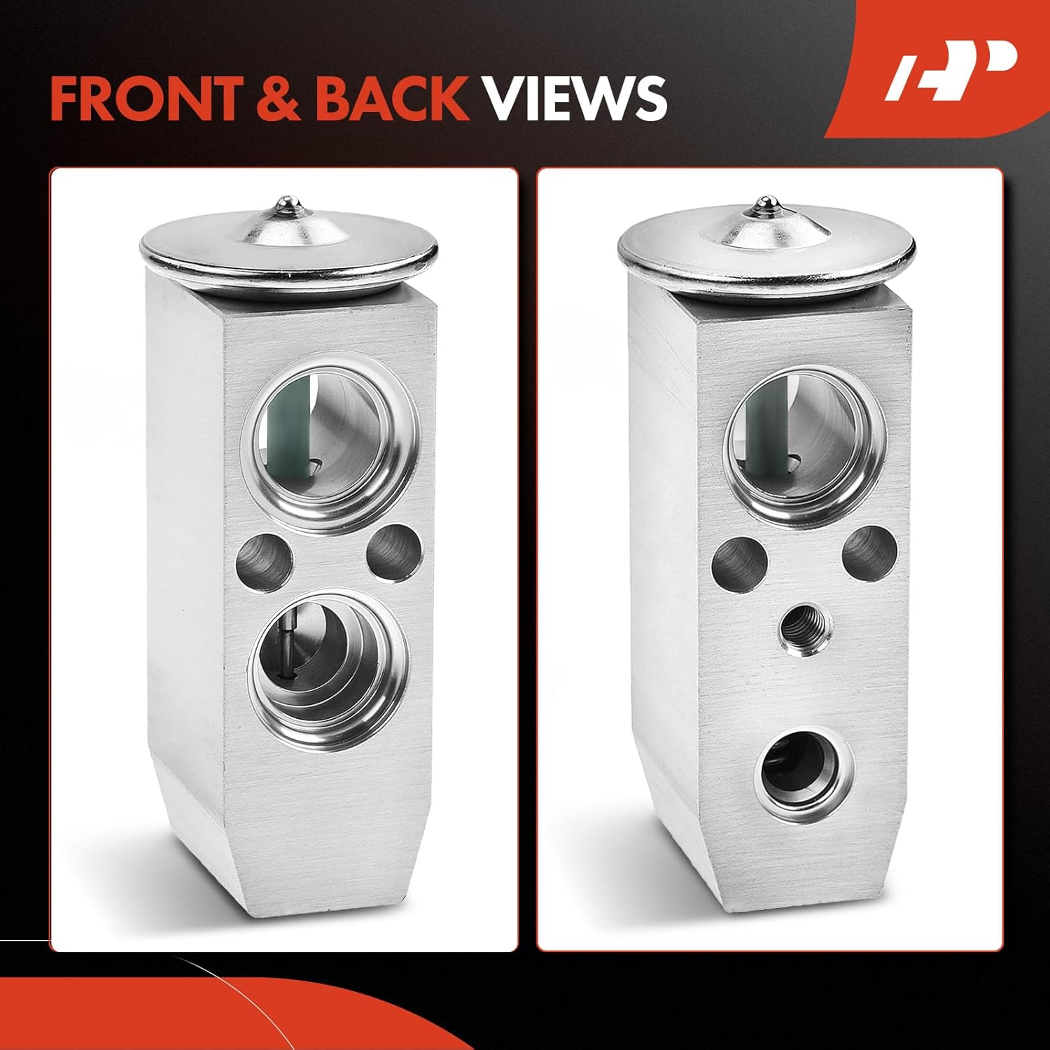 A-Premium AC Expansion Valve Compatible with Hyundai Sonata 2006-2010, Veracruz 2007-2012 3.8L, Azera 2006-2011 & Kia Sorento 2007-2009