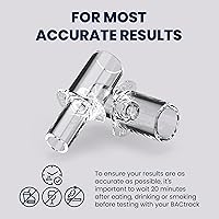 Vista 5 de BACtrack Boquillas profesionales con alcoholímetro (1000 unidades) Compatible con probadores de alcohol BACtrack S80, Trace, Scout, Element y S75