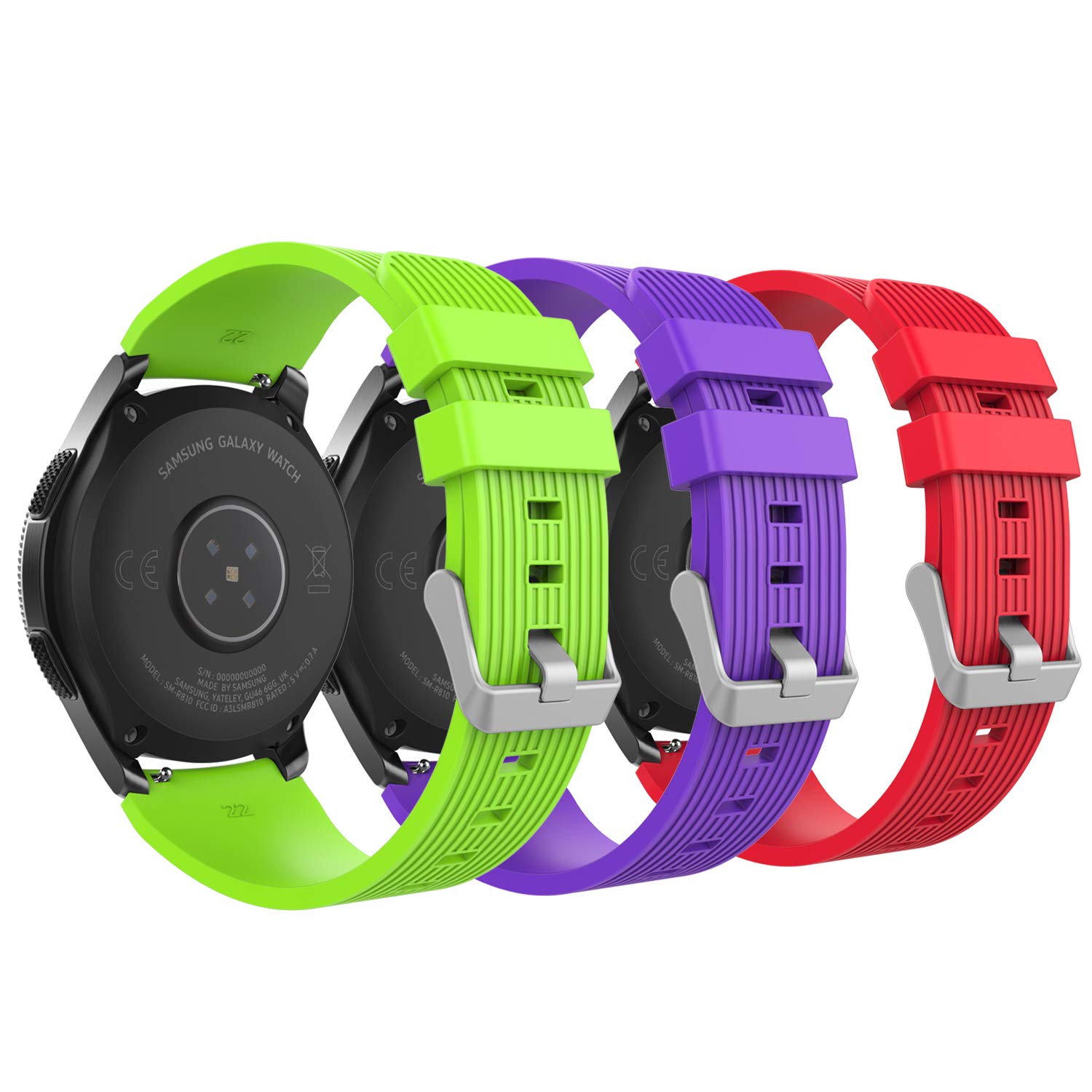 20mm 22mm correa de huawei wtach gt 2 2e pro para samsung gear s3 deporte de