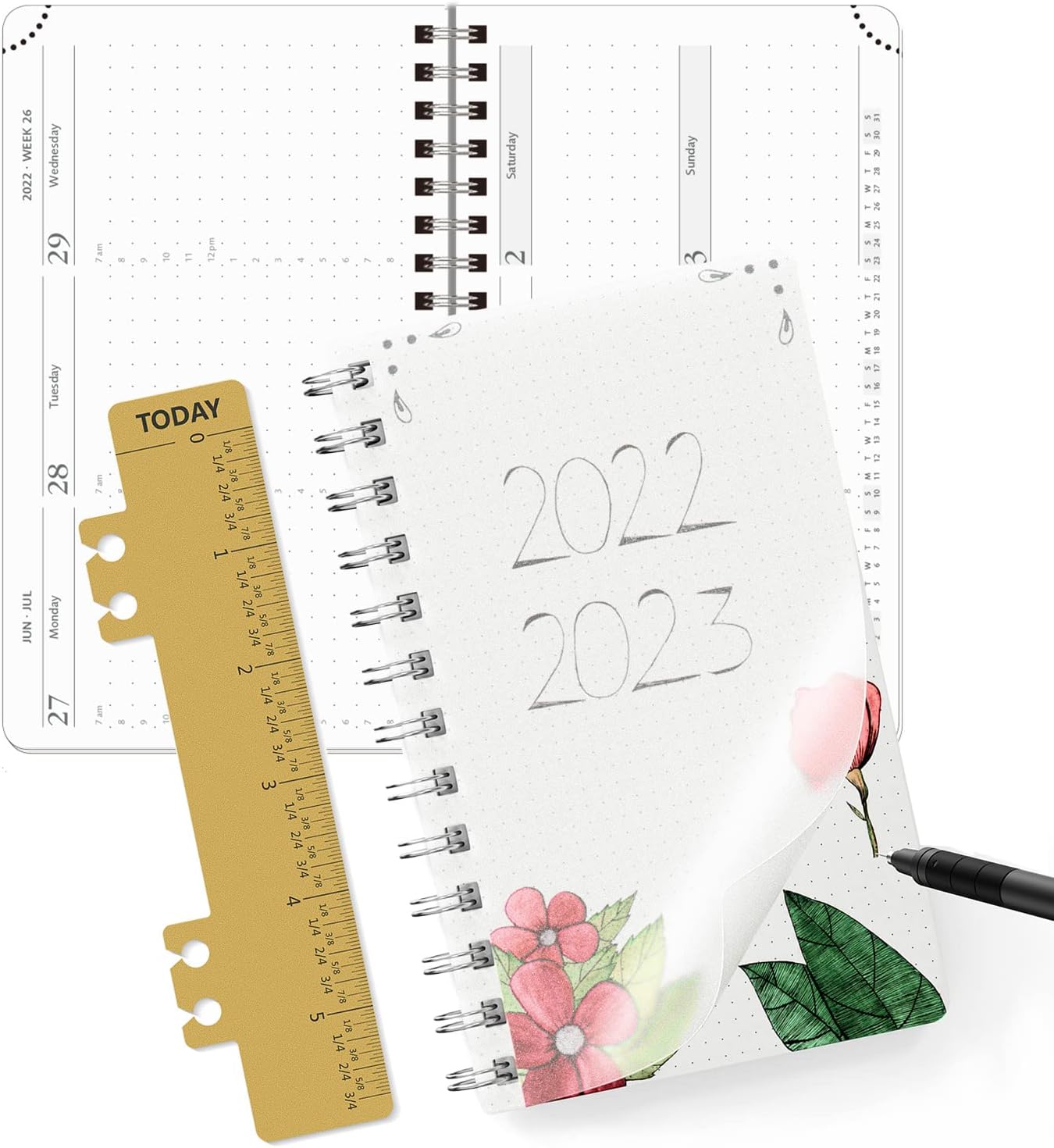 2023 Calendar Agenda Buy Essentials Weekly Planner 2022 2023 Poprun Daily Monthly Pocket Calendar Agenda Purse 4 25 X 6 75 Academic Year July 2022 June 2023 Bullet Dotted Journal With Transparent Plastic Cover Online At Lowest