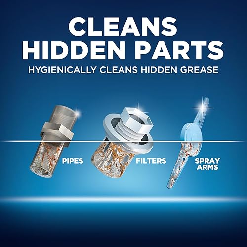 Miniatura 2 de Finish Limpiador de lavavajillas en lavado: limpia la grasa y la mugre ocultas, 3 unidades