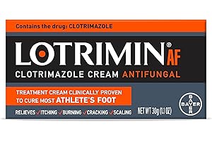 Lotrimin AF Cream: Athlete's Foot 1% Clotrimazole Antifungal Cream