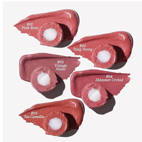 Miniatura 6 de Bálsamo labial tintado, brillante, bombea los labios, ligero, hidrata y tiñe con aceite de semilla de jojoba, bálsamo labial vegano, cuidado labial,