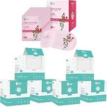 Face Towels 300 Count & Steam Eye Mask 20 Packs