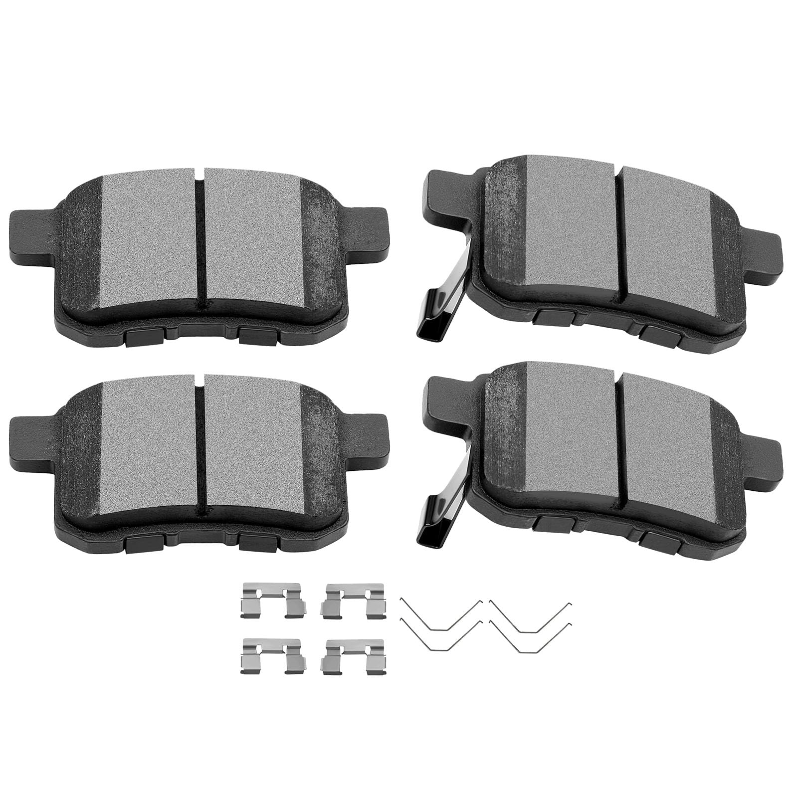 SCITOO D1336 Rear Ceramic Brake Pads Sets Fit For Acura TSX 2009-2014,For Honda For Accord 2008-2017