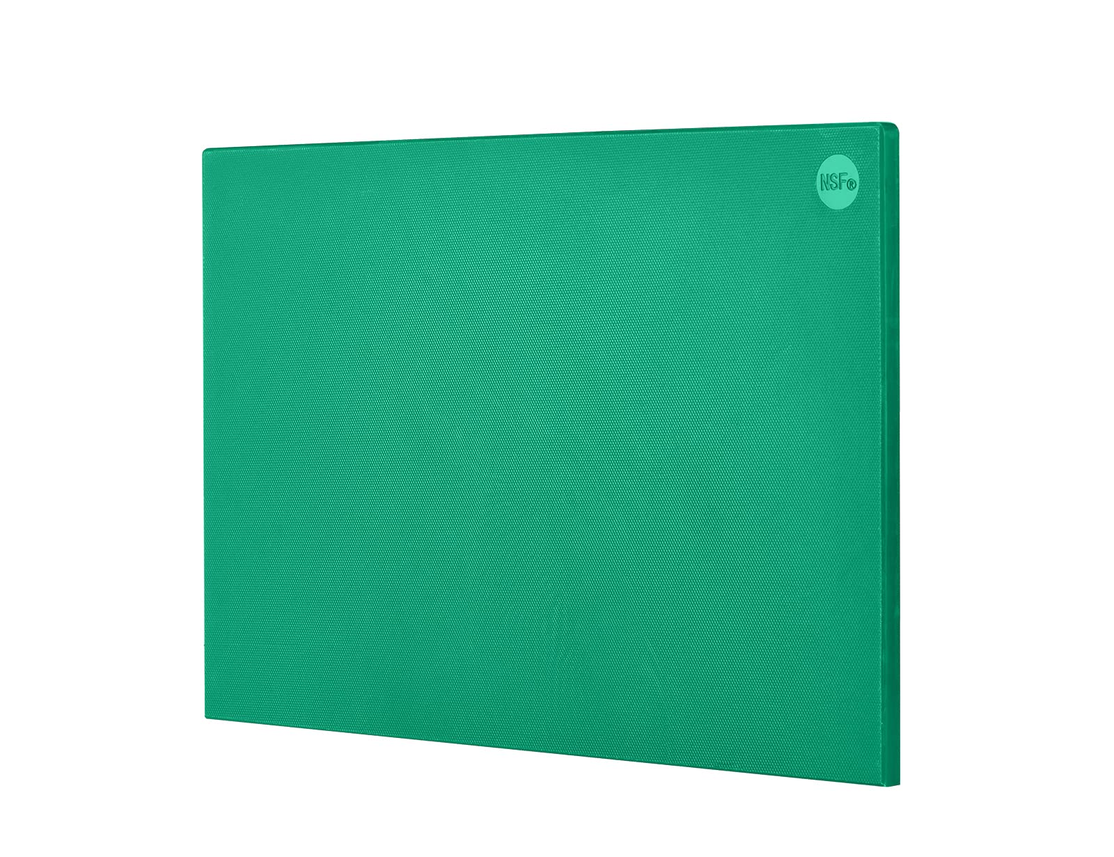 CURTA Cutting Boards for Kitchen, 18" x 12" x 0.5" Green Color Coded Plastic Chopping Board with Anti Slip Surface Dishwasher Safe