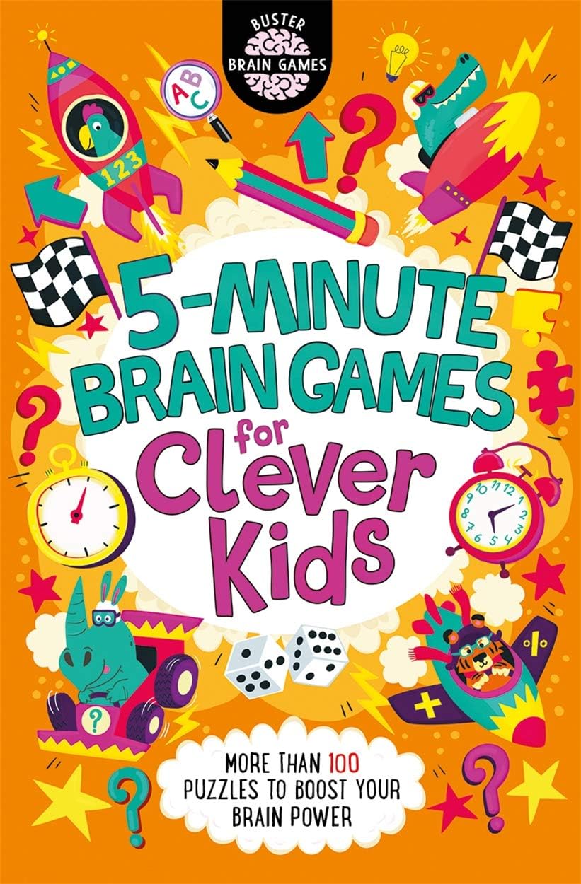 5-MINUTE BRAIN GAMES FOR CLEVER KIDS
