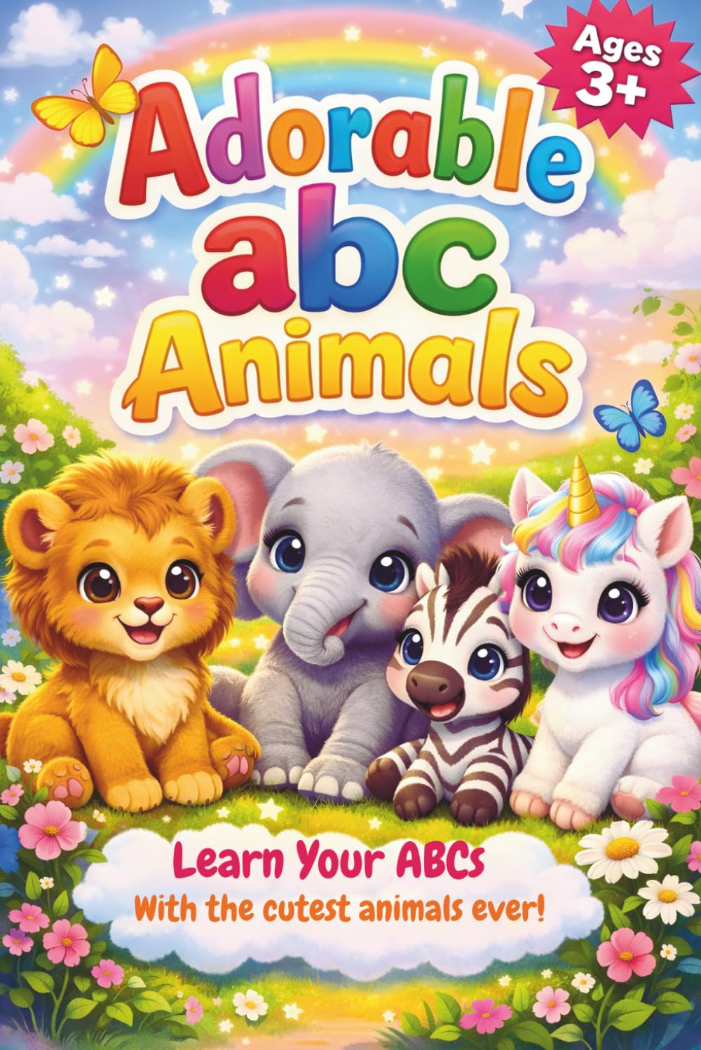Adorable ABC Animals: Learn your ABCs with the cutest animals ever!
