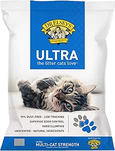 Precious Cat Ultra Premium Clumping Cat Litter, 18lb bag