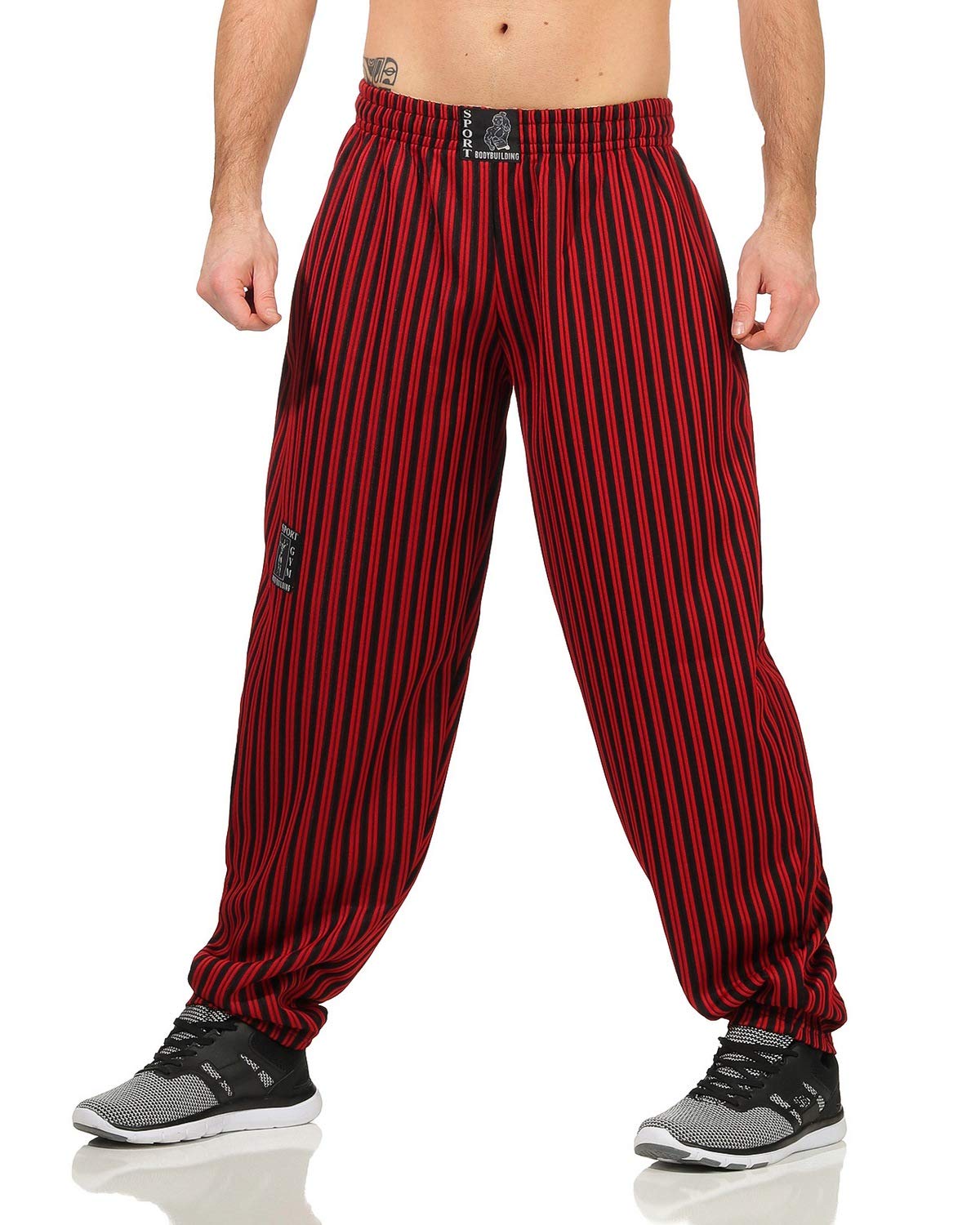 Pantalon de sport pour homme - Long - Pour jogging, fitness, culturisme, gym - 3