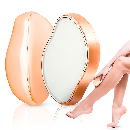 Borrador de pelo de cristal mejorado para depilación, removedor de pelo de cristal para hombres y mujeres, removedor de pelo de cristal mágico con