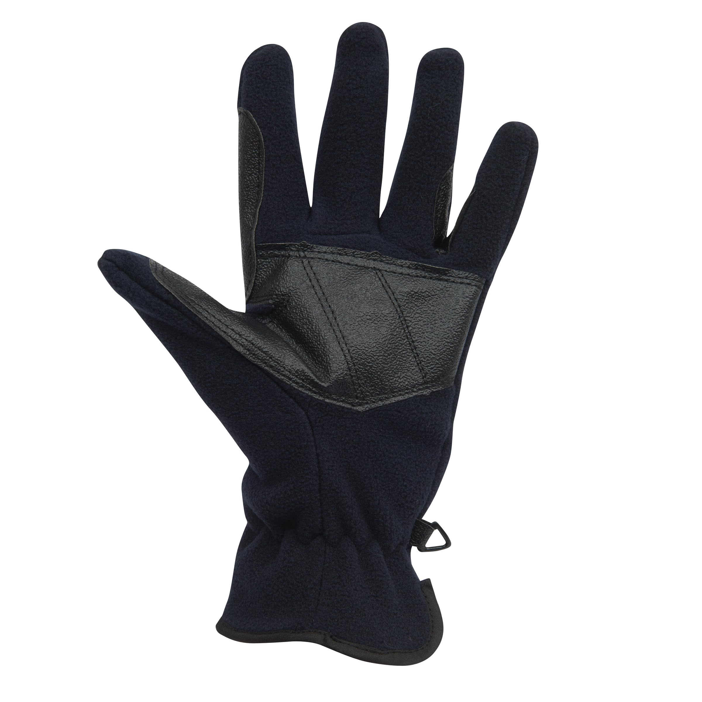 Dublin Childrens/Kids Polar Fleece Riding Gloves (Childs Small) (Navy)
