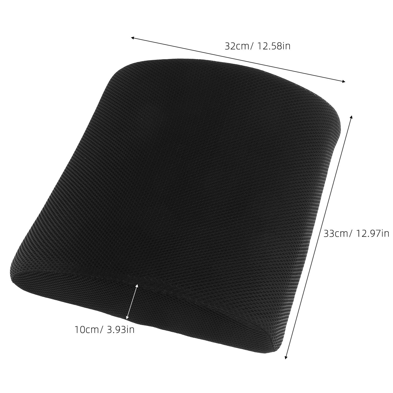 TOYANDONA Cojín Lumbar de Espuma Viscoelástica para Coche y Oficina Soporte Ergonómico Transpirable para Silla Sofá y Viaje Almohadilla Ligera y Portátil para Aliviar Fatiga Lumbar