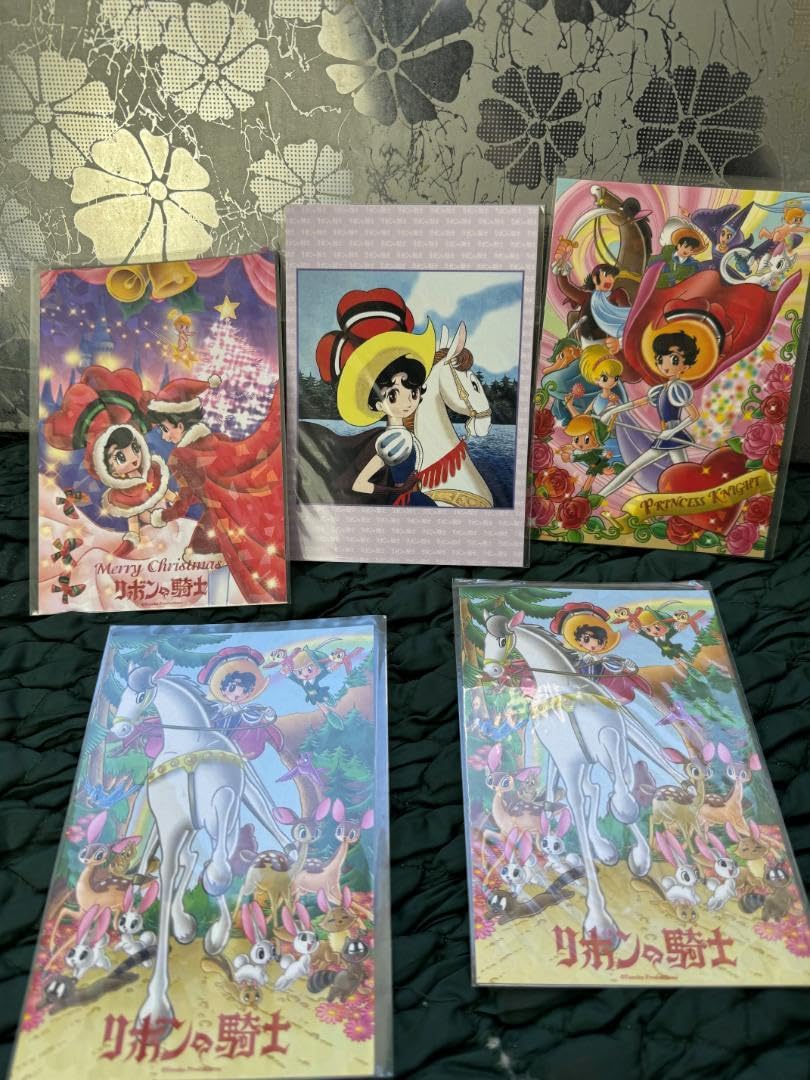 Amazon | リボンの騎士 ポストカード 5枚セット 手塚治虫 手塚治虫作品