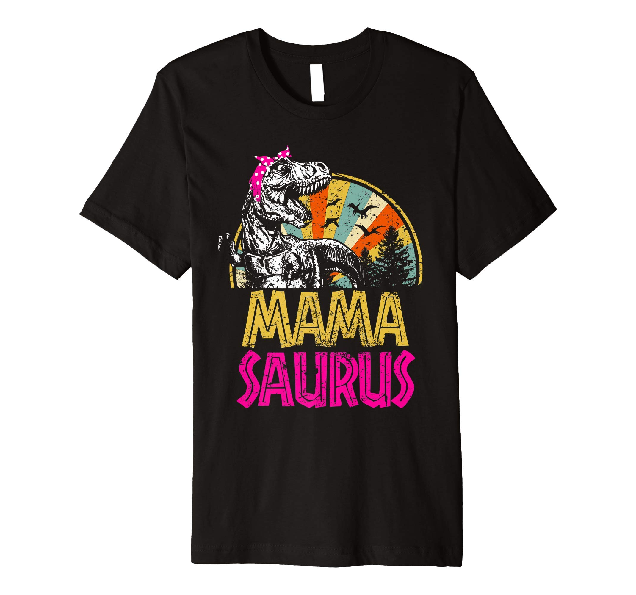 Camisetas Divertidas De Dinosaurio Mamasaurus T-Rex Ideal Para