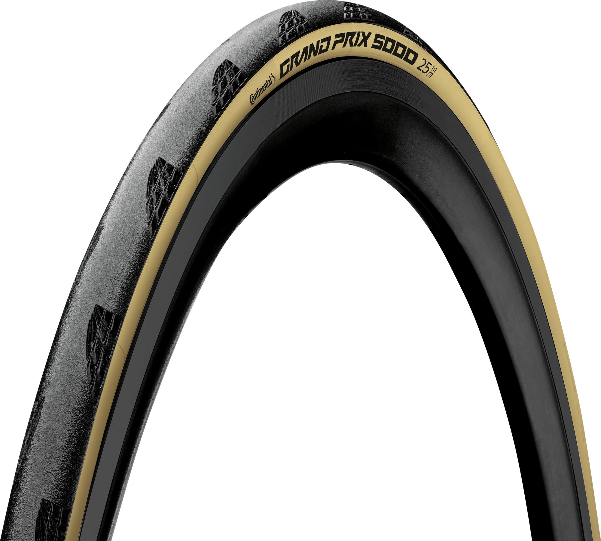 Continental Grand Prix 5000 Road Bike Tyres - Allrounder Clincher Bicycle Tyre | Versatile Road and Track Cycle Tyre with BlackChili Compound, Lazer Grip and Vectran Technology