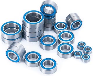 AXspeed 24pcs RC Ball Complete Bearings Kit for Losi 1/10 Baja Rey & Rock Rey Crawler Car Accessories