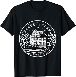 Rhode Island 1790 State of Rhode Island T-Shirt