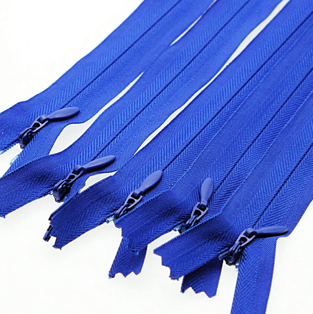 Leekayer Zippers 9 inch Invisible Zippers 3 Closed End Hidden Zipper