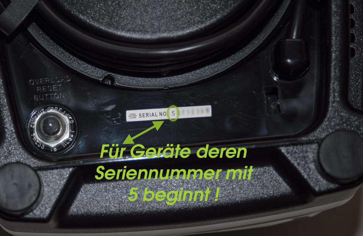 Antriebskopf Antriebsmuffe drive-socket Kupplung für JTC OmniBlend V 1,5L und 2L (ACHTUNG: Geeignet für Geräte mit der Seriennummer 5 beginnend)